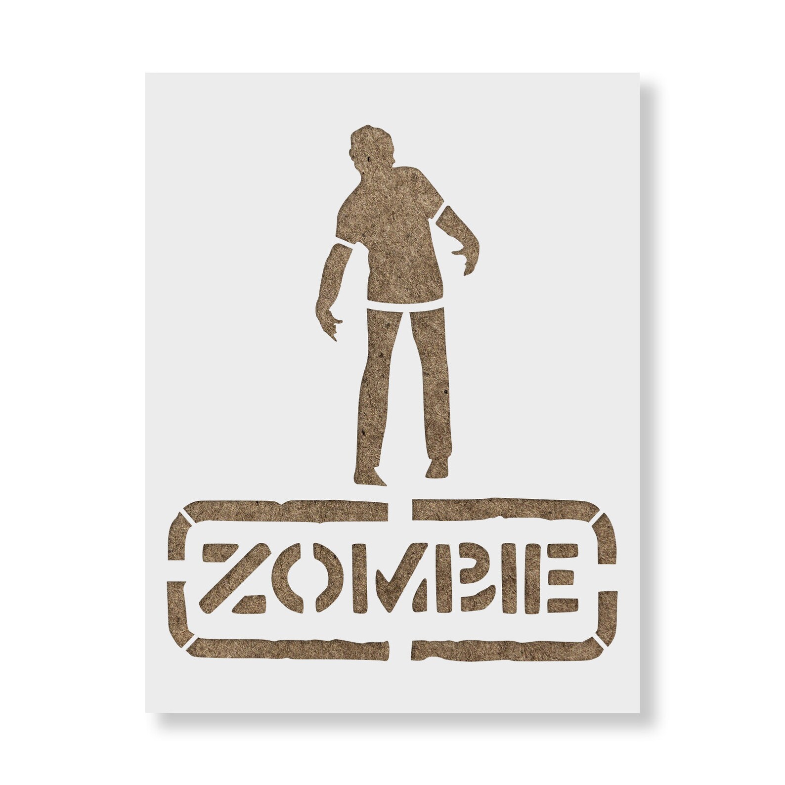 Zombie Stencil Reusable Stencils for Painting Create DIY - Etsy