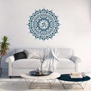 Om Mandala Stencil Perfect Stencil for Yoga or Spiritual Decor Gift for ...