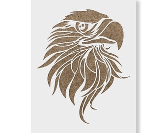 Eagle Head Stencil - Reusable Stencils for Painting - Create DIY Eagle Head Home Decor