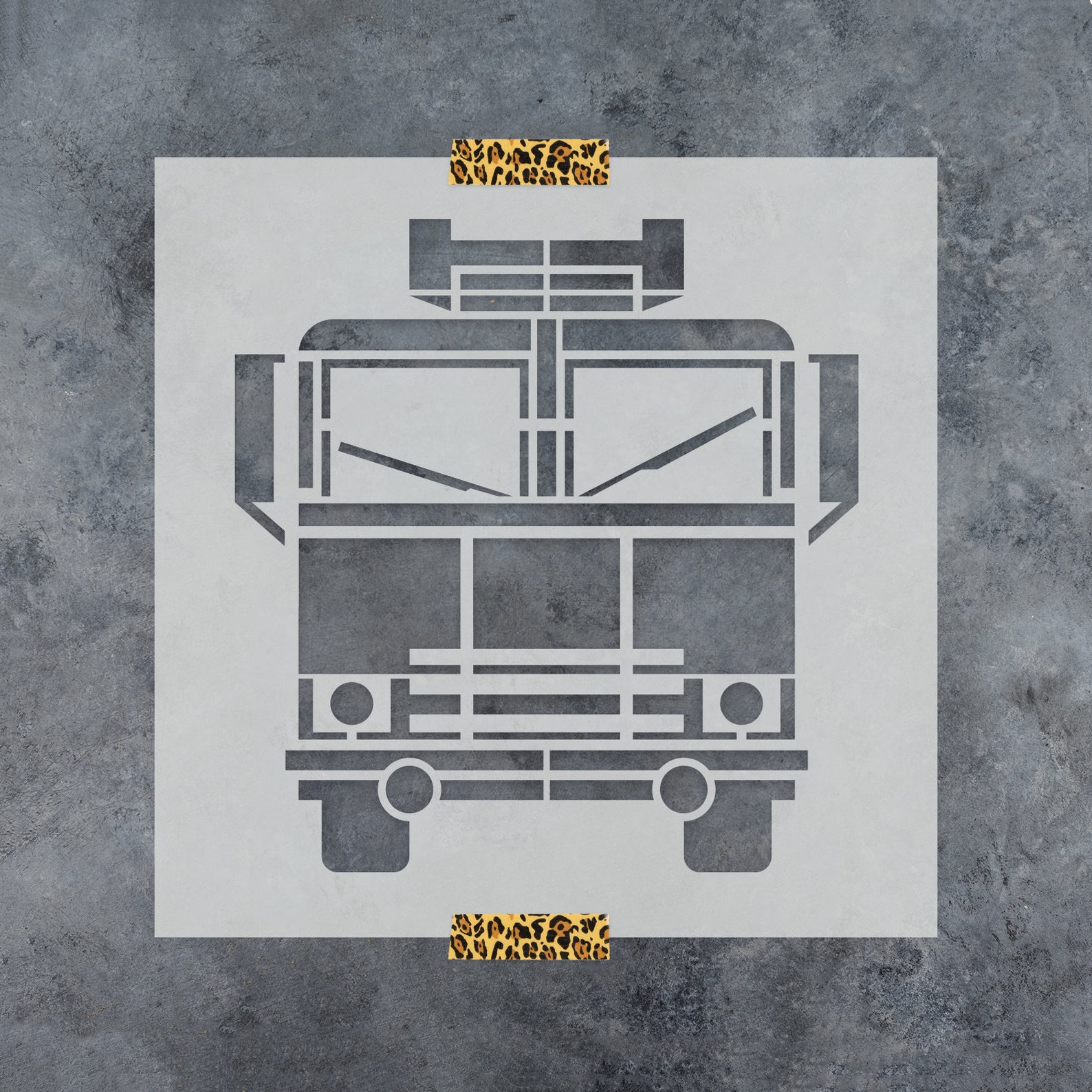 Fire Truck Stencil Reusable DIY Craft Stencils of a | Etsy