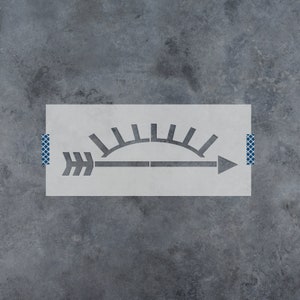 Arrow of Light Stencil - Arrow Light Stencil, Arrow Of Light, Stencil Arrow Light, Arrow Of Light Art, Arrow Stencil, Stencil Of Arrows