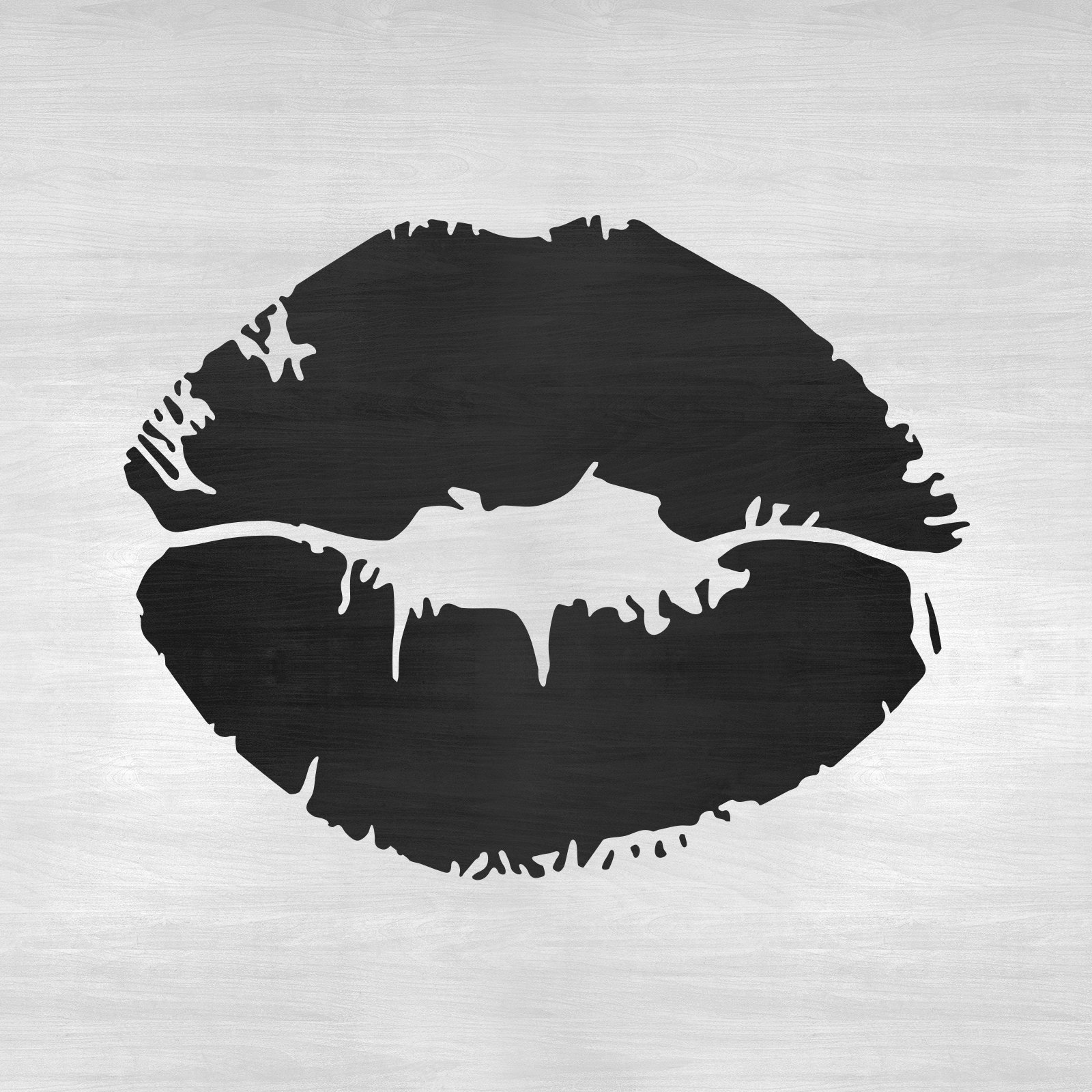 Lips Stencil Reusable DIY Craft Stencils of Lipstick Lips Etsy