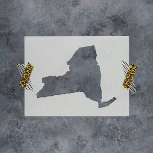 New York State Stencil - Reusable New York Stencils, New York Stencil Designs, New York State Stencil, Nyc Stencil, New York City Stencil