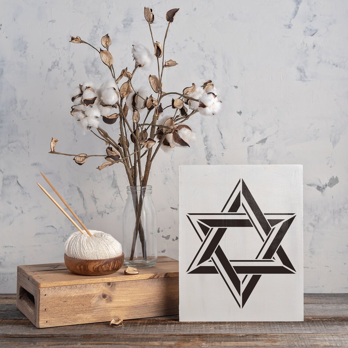 Star of David Stencil - David Stencil, Star David Stencil, Jewish ...