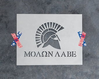 Spartan Stencil Etsy Spartan Stencil Etsy