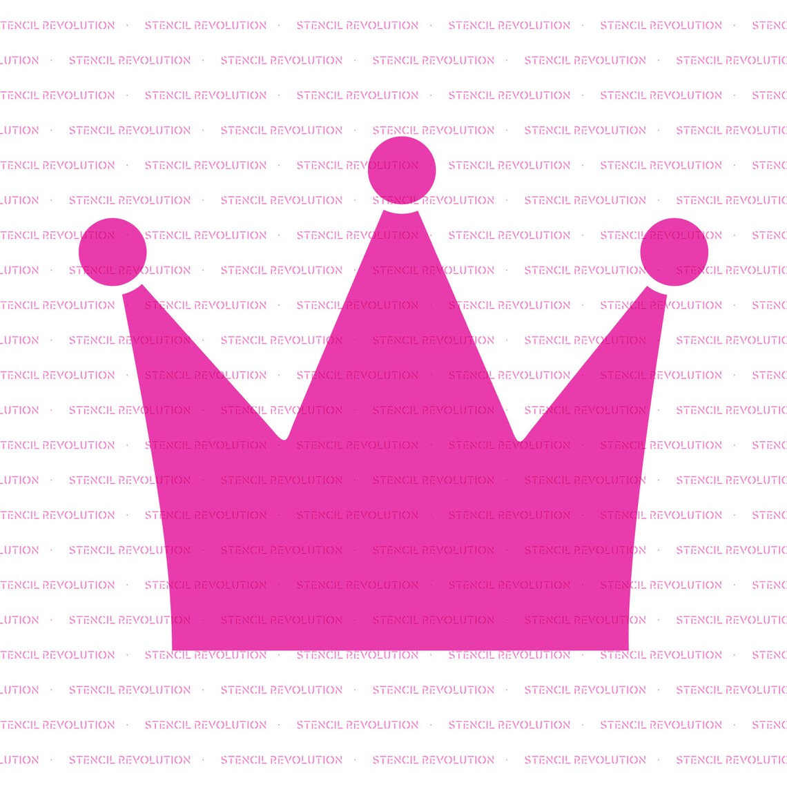 Princess Crown Stencil Reusable Stencils for Painting Etsy