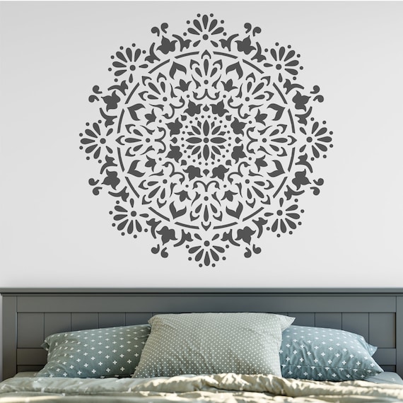 Bliss Mandala Stencil Reusable Mandala Stencils for Home Decor