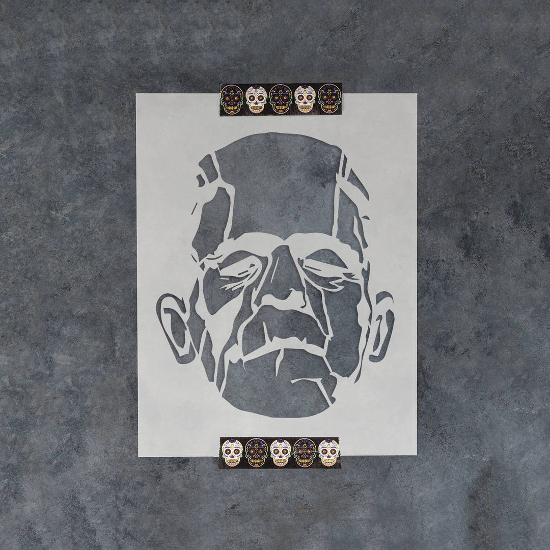 Frankenstein Stencil - Reusable DIY Craft Stencils of Frankenstein ...