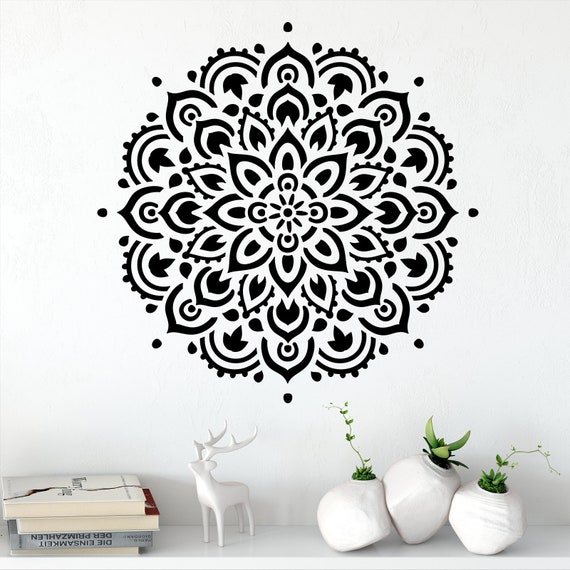 Mandala Stencil Large Mandala Stencil, Mandala Wall Stencil Large Mandala  Wall Stencil, Mandalas Stencils Available in Large & Small Sizes - Etsy