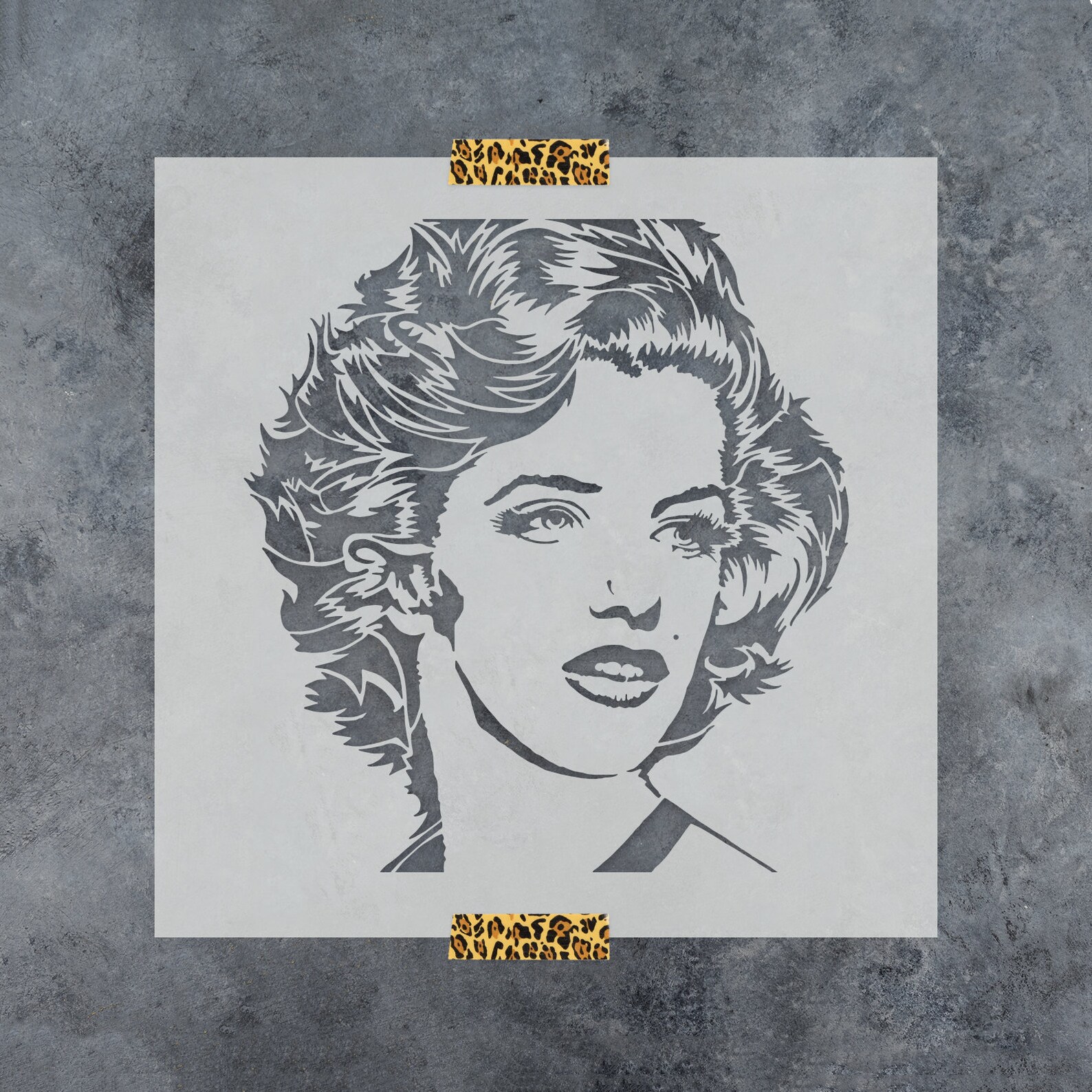 Marilyn Monroe Stencil Reusable DIY Craft Stencils Of Etsy marilyn-monroe-stencil-reusable-diy-craft-stencils-of-etsy