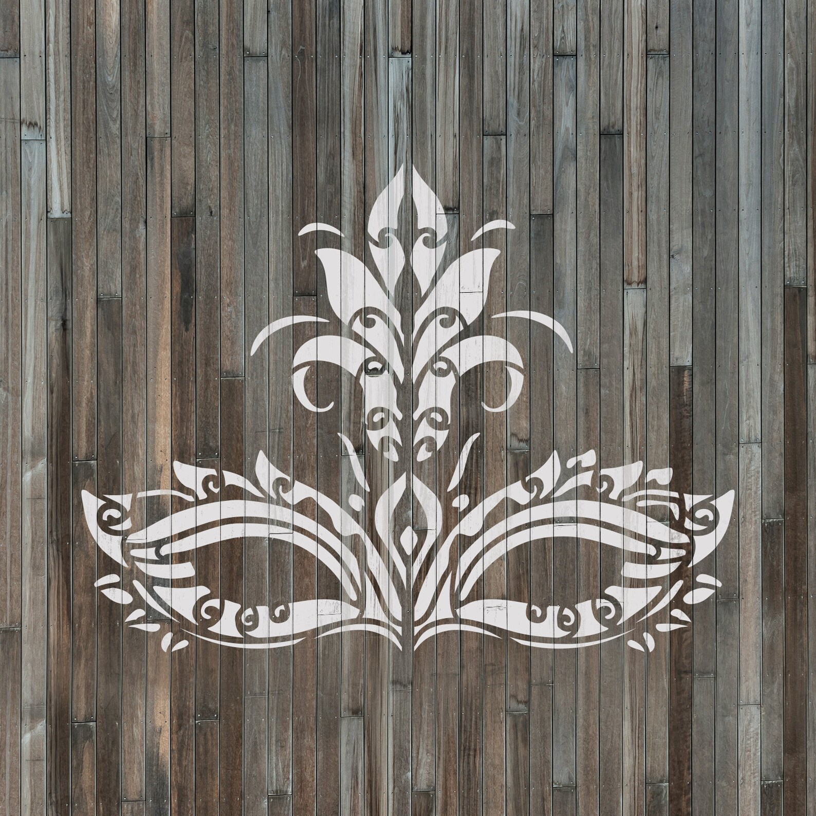 Mardi Gras Mask Stencil Reusable Stencils for Painting | Etsy