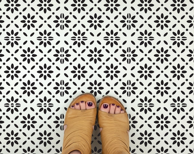 Simple Floor Tile Stencils - Large Tile Stencils For Painting