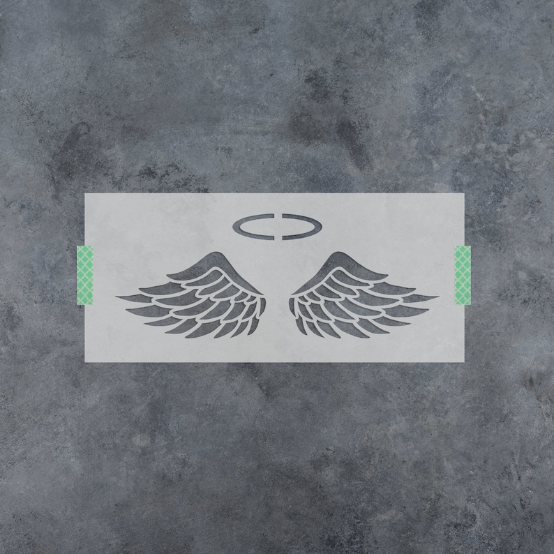 Angel Wings Stencil Reusable DIY Craft Stencils of Angel - Etsy
