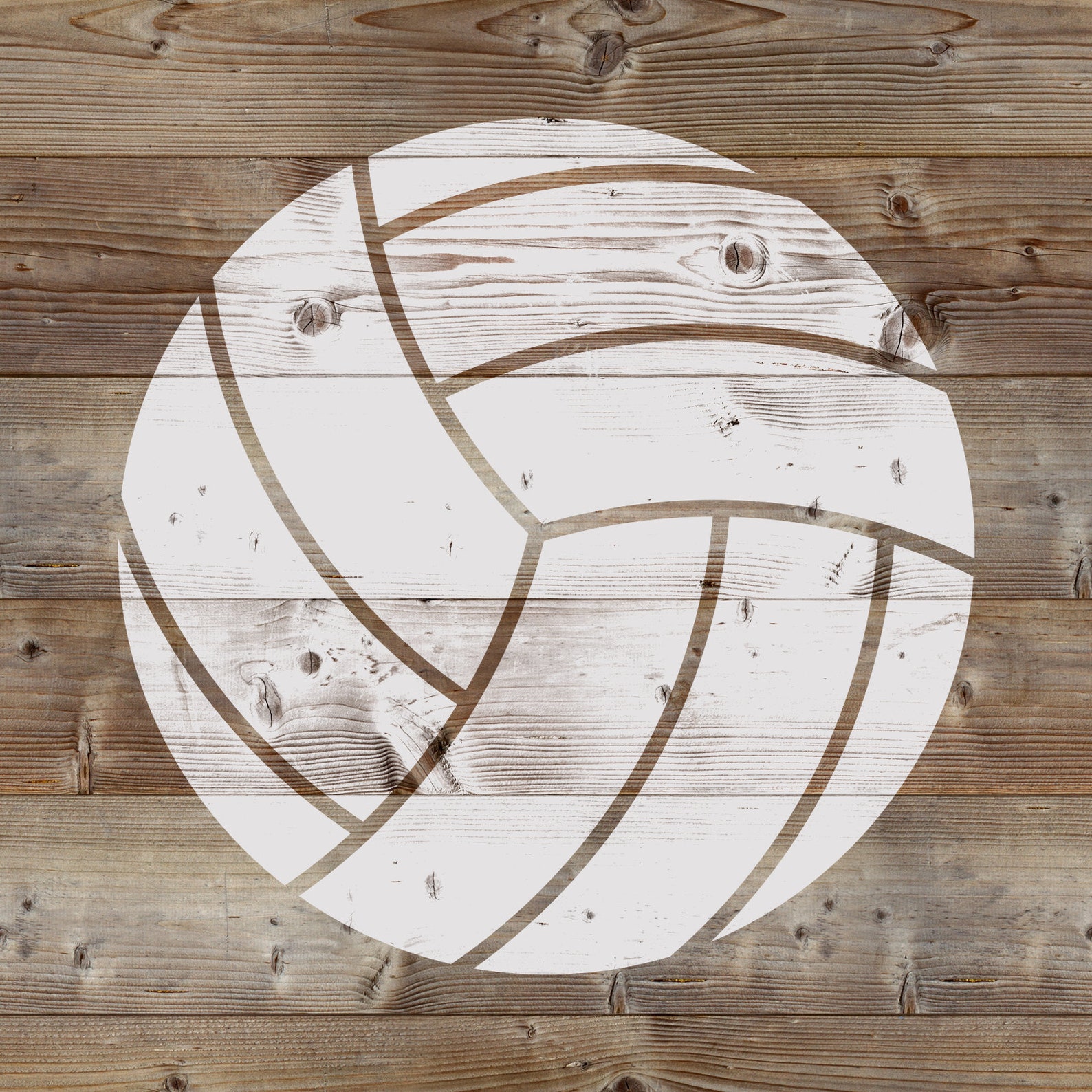 Volleyball Stencil Reusable DIY Craft Stencils of a Etsy