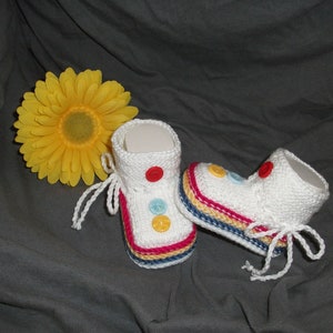 gestrickte Babyschühchen Tausendsassa Bild 2