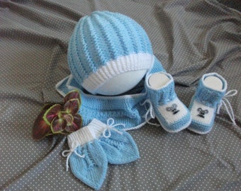Bonnet Gant Echarpe Bebe Etsy