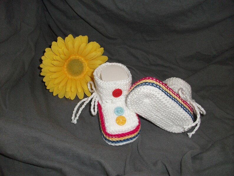 gestrickte Babyschühchen Tausendsassa Bild 3