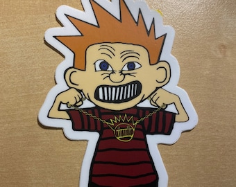 Calvin Friends Sticker