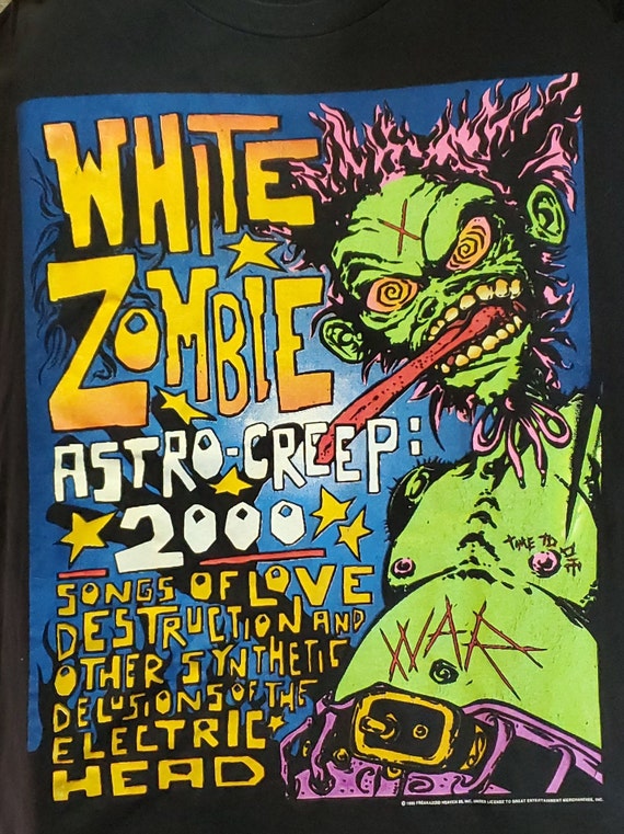 White Zombie Vintage Shirt