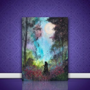 Eryn Vorn Forest - Original Silmarillion painting