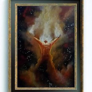 Eru Iluvatar - Original Silmarillion painting