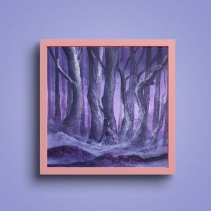 Forest of Neldoreth -Original Silmarillion painting on canvas
