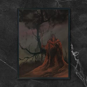 Morgoth, Mightiest of the Ainur - original Silmarillion painting