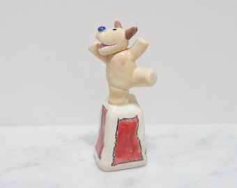Trick Dog Flash! Contemporary Clay Animal Art