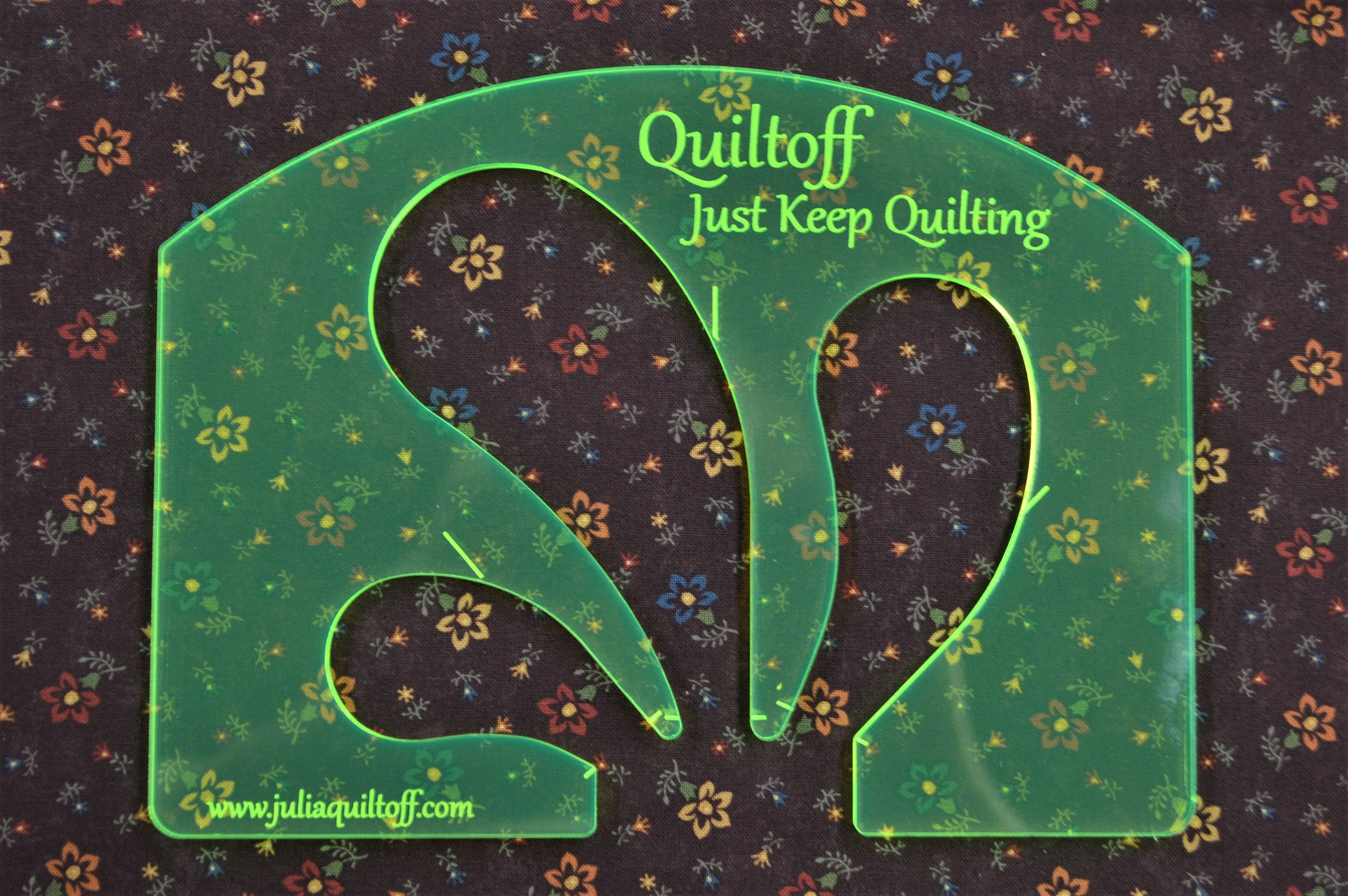 Longarm Quilting Ruler, Feather Template - Etsy