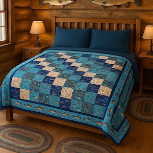 Available now: Fisherman, queen size 90x90