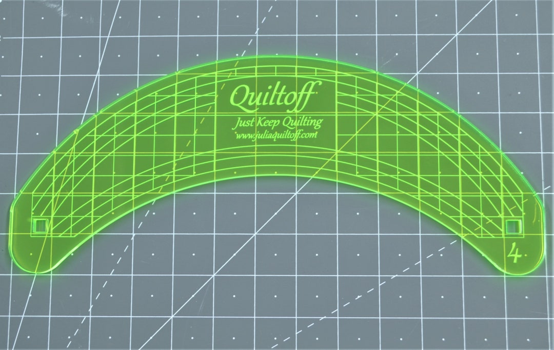 Curve #4, Longarm Quilting Ruler - Etsy