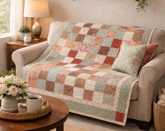 Make to Order: English Cottage throw size quilt