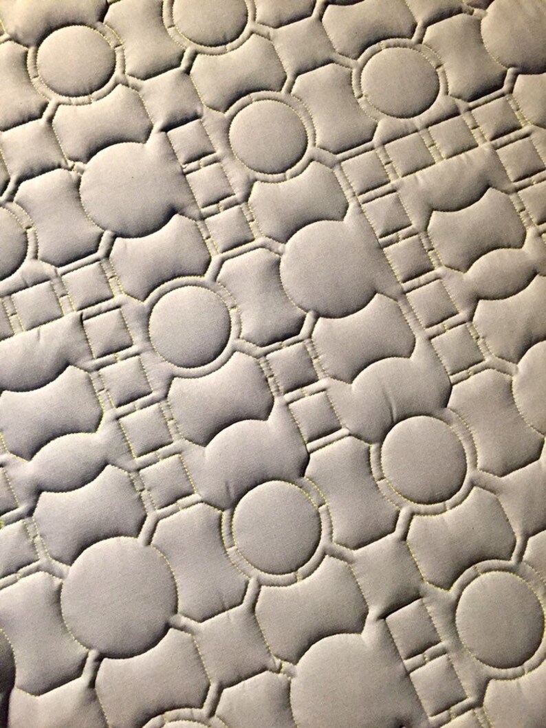 Geometry #2 digital quilting pattern design pantograph
