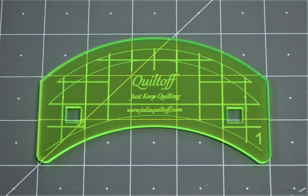 Quilt Curve Ruler Longarm Quilting Ruler, Curve - Etsy