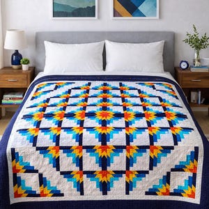 Available now: Starburst Quilt – Traditional Native American Inspired