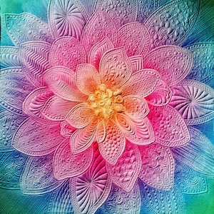 Dream Big, gorgeous wall hanging OPAL colorway