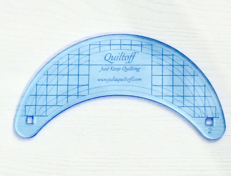 Curve 2 Longarm Quilting Ruler Etsy