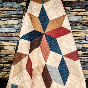 Make to order: Gorgeous Carpenter Star, queen size, handmade, heirloom