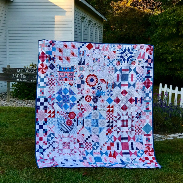 Cheater Quilt Etsy