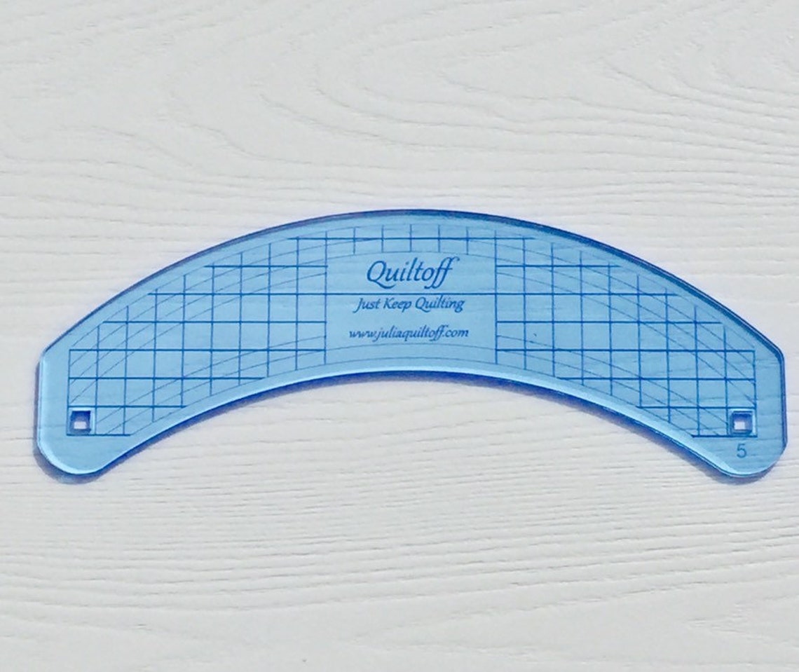 Curve 5 Longarm quilting ruler | Etsy