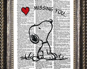 Snoopy Zitat Etsy