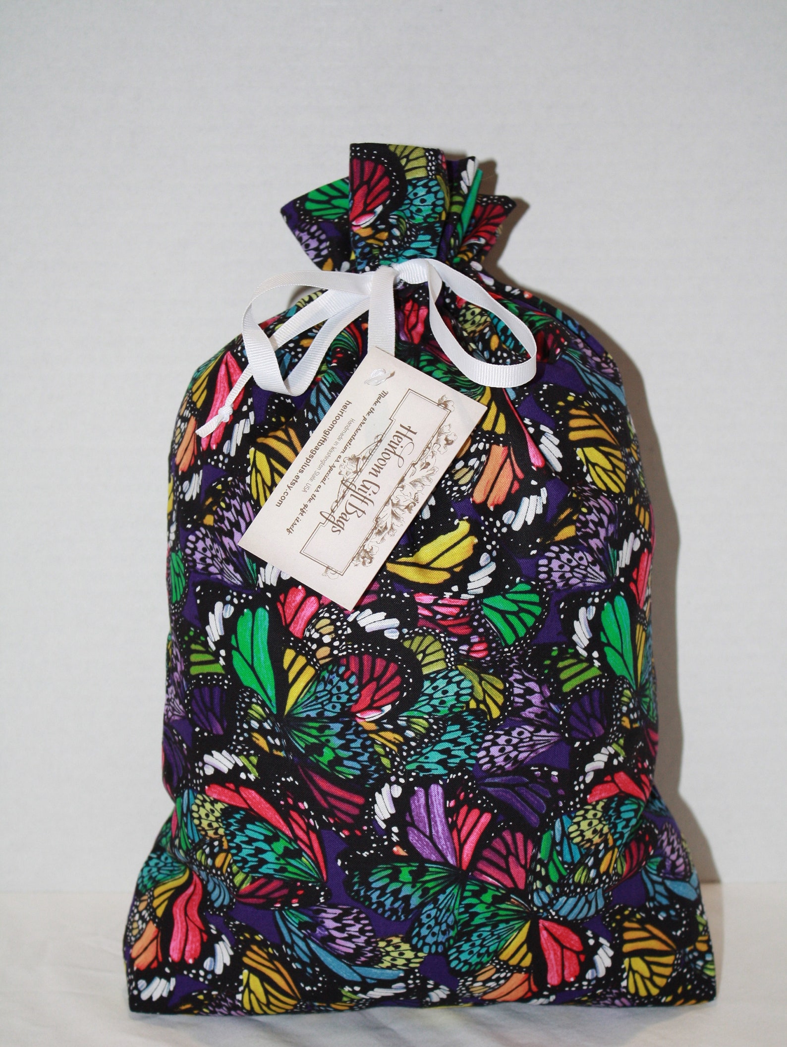 Small Cloth Gift Bags Fabric Gift Bags Reusable Eco Friendly Etsy