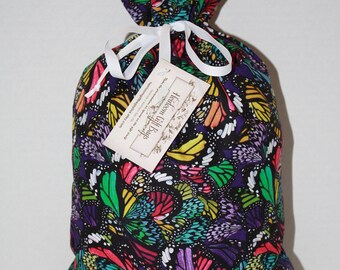 Small Cloth Gift Bag: Reusable Fabric Drawstring Sack