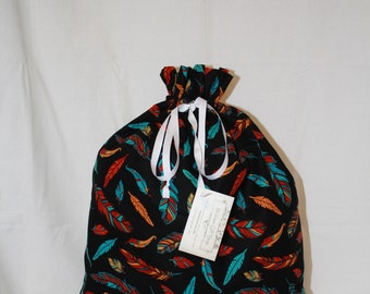 Large Cloth Fabric Gift Bags Handmade Reusable