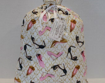 Extra Large Cloth Gift Bags Fabric Gift Bags Reusable Eco Friendly Drawstring Bags