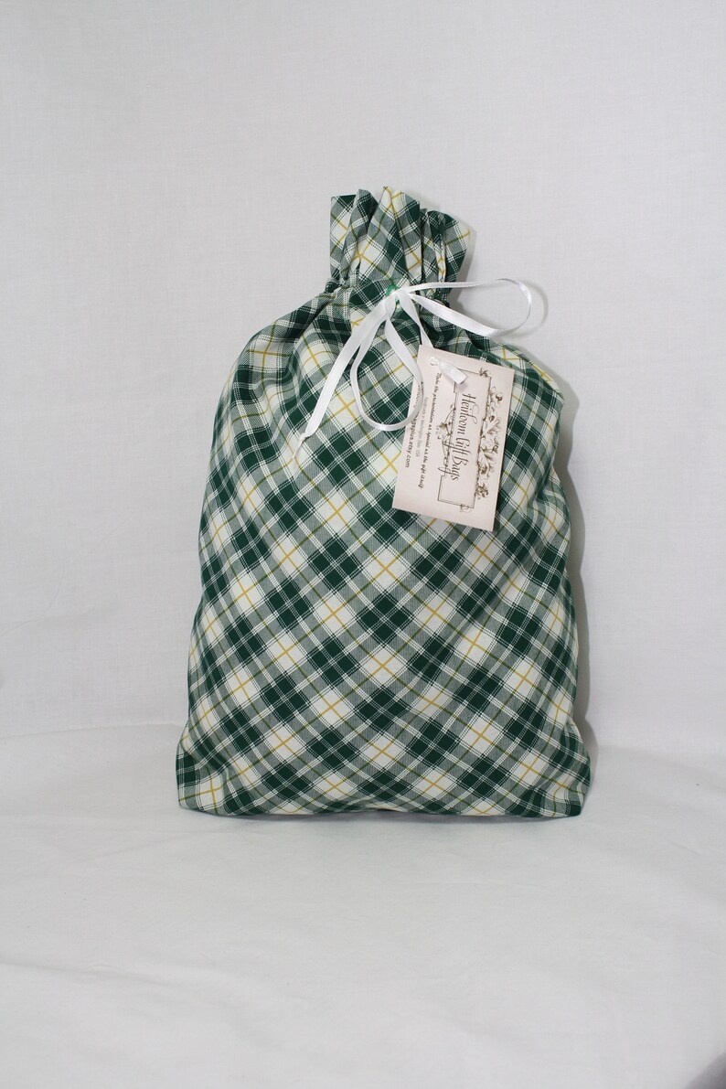 Medium Cloth Gift Bags Fabric Gift Bags Christmas Drawstring Reusable Gift Sacks Gift Bags