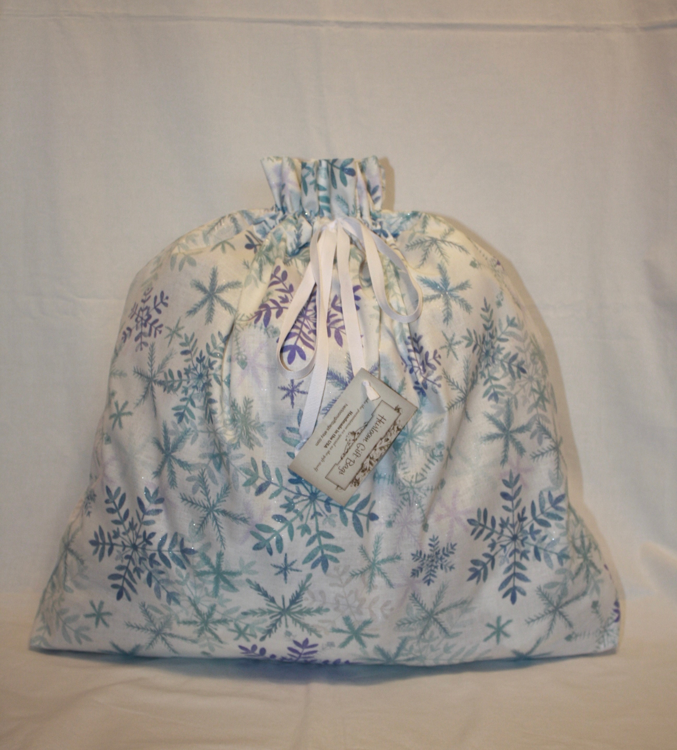 Extra Large Cloth Fabric Gift Bags Sustainable Reusable Etsy