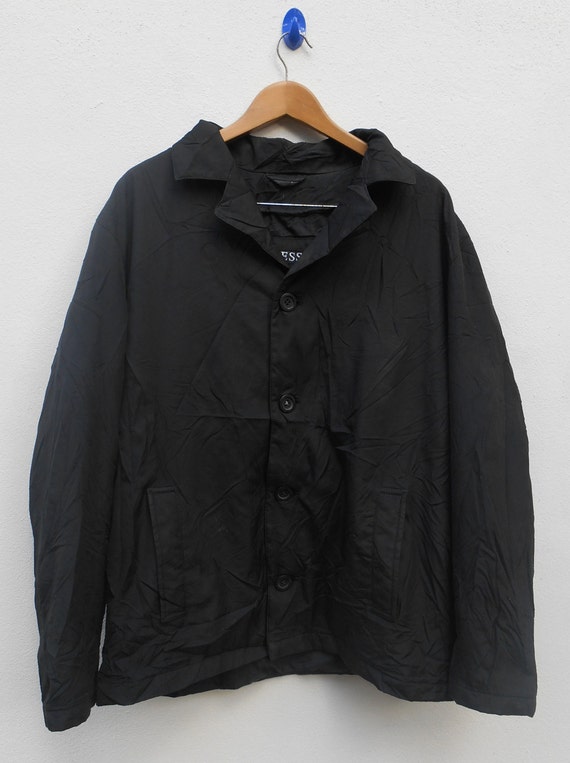 black guess jacket