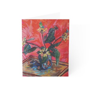 Cartes de voeux tournesol - bouquet de tournesols vibrants dans un bocal - cartes de correspondance vierges (10, 30 et 50 pièces)