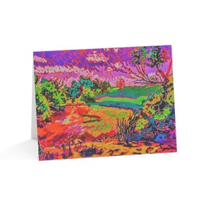 Cartões comemorativos inspirados na natureza - (10, 30 e 50 unidades)